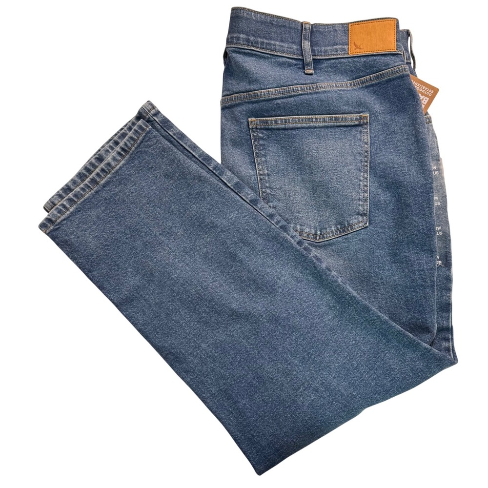 Eddie Bauer Authentic Voyager High Rise Straight Jeans Blue women 22W